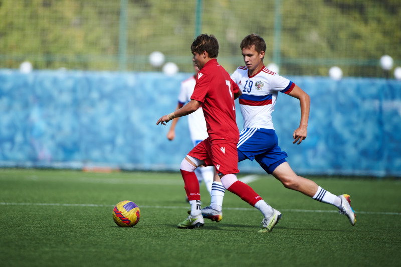 XVI международный юношеский турнир памяти Ю. А. Морозова. Сборная Беларуси — Сборная России