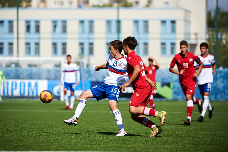 XVI международный юношеский турнир памяти Ю. А. Морозова. Сборная Беларуси — Сборная России