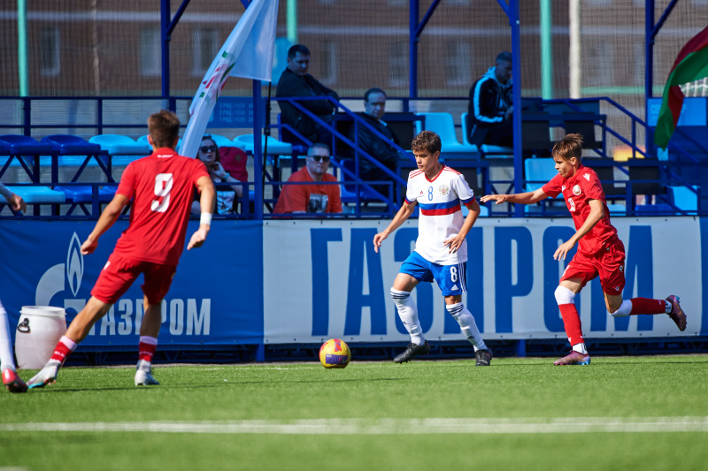 XVI международный юношеский турнир памяти Ю. А. Морозова. Сборная Беларуси — Сборная России