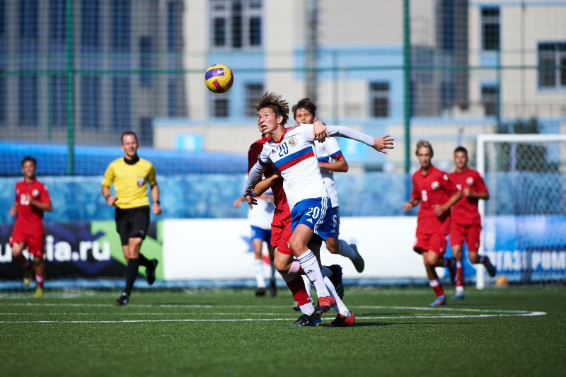 XVI международный юношеский турнир памяти Ю. А. Морозова. Сборная Беларуси — Сборная России
