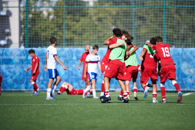 XVI международный юношеский турнир памяти Ю. А. Морозова. Сборная Беларуси — Сборная России