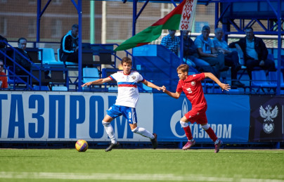 XVI международный юношеский турнир памяти Ю. А. Морозова. Сборная Беларуси — Сборная России