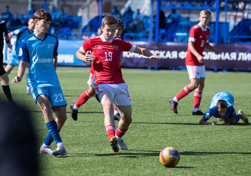 XVI международный юношеский турнир памяти Ю. А. Морозова. «Зенит» — Сборная России