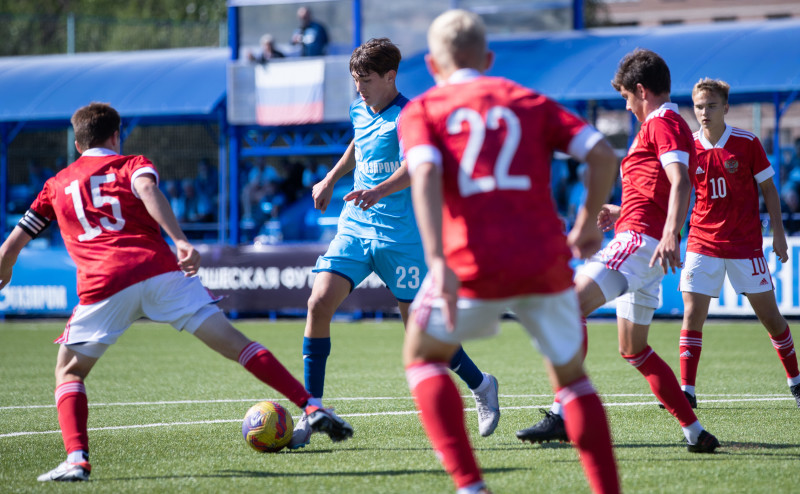 XVI международный юношеский турнир памяти Ю. А. Морозова. «Зенит» — Сборная России