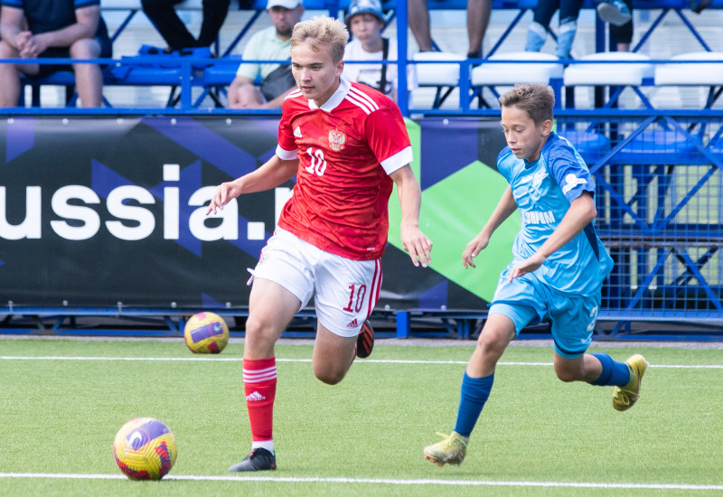 XVI международный юношеский турнир памяти Ю. А. Морозова. «Зенит» — Сборная России
