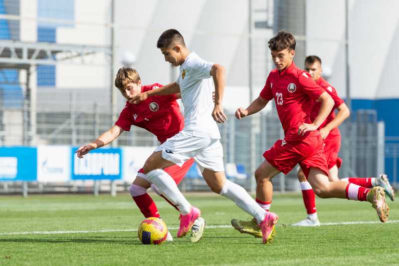 XVI международный юношеский турнир памяти Ю. А. Морозова. Финал. «Кайрат» — Сборная Беларуси