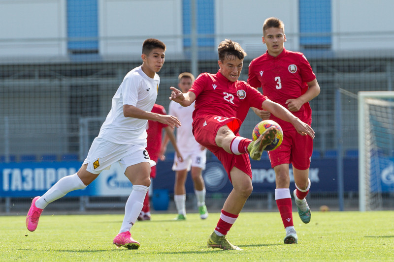 XVI международный юношеский турнир памяти Ю. А. Морозова. Финал. «Кайрат» — Сборная Беларуси