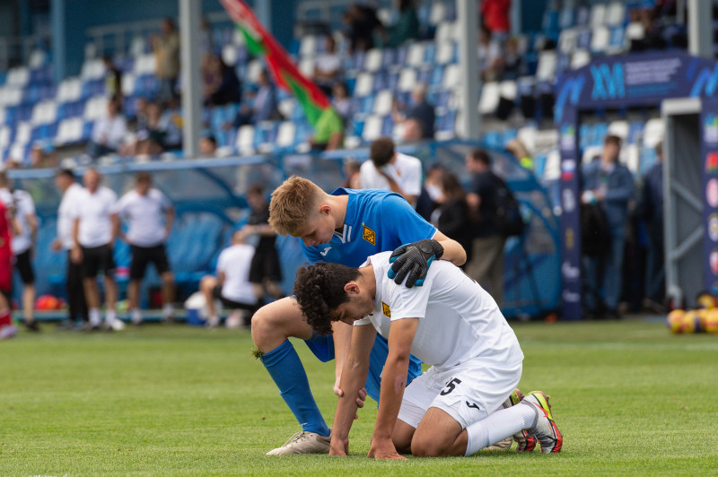 XVI международный юношеский турнир памяти Ю. А. Морозова. Финал. «Кайрат» — Сборная Беларуси