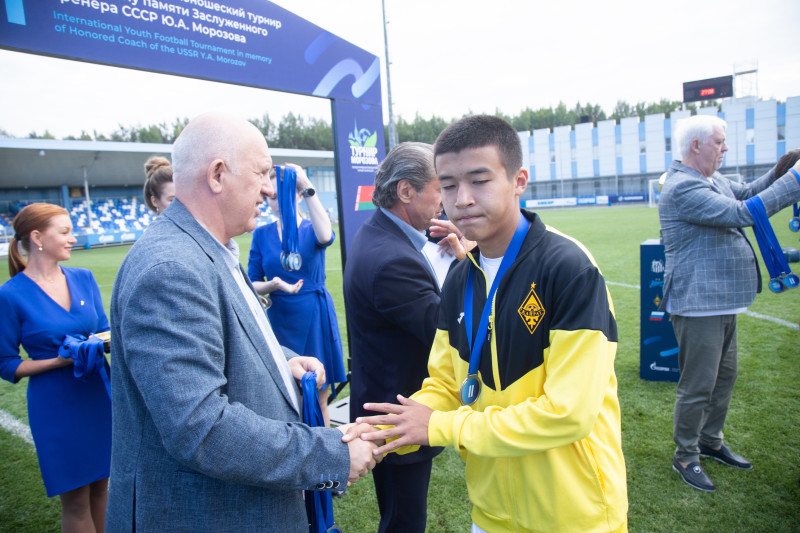 XVI международный юношеский турнир памяти Ю. А. Морозова. Церемония награждения