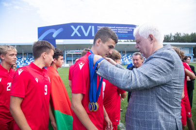 XVI международный юношеский турнир памяти Ю. А. Морозова. Церемония награждения