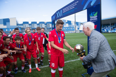 XVI международный юношеский турнир памяти Ю. А. Морозова. Церемония награждения