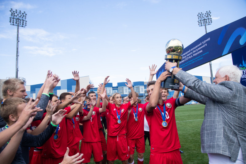 XVI международный юношеский турнир памяти Ю. А. Морозова. Церемония награждения