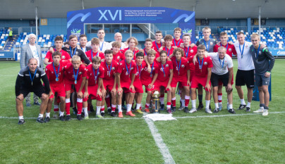 XVI международный юношеский турнир памяти Ю. А. Морозова. Церемония награждения