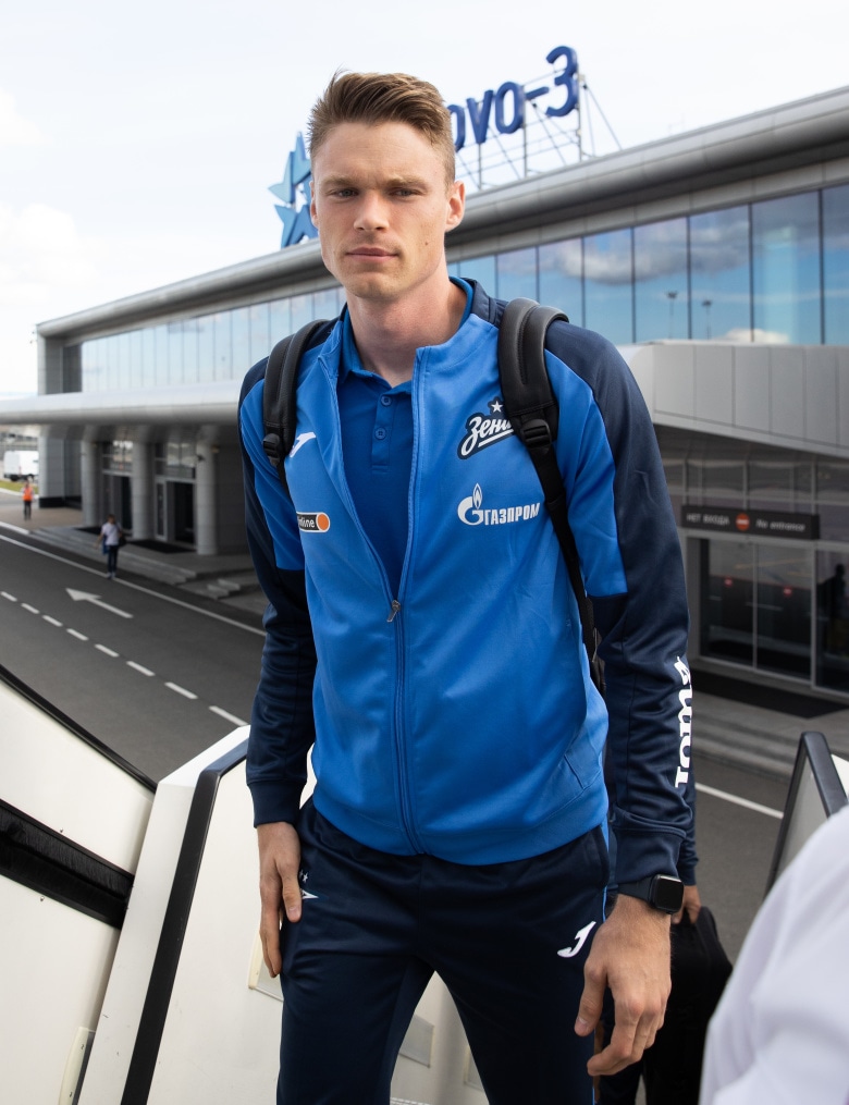 Вылет «Зенита» на матч с «Балтикой»