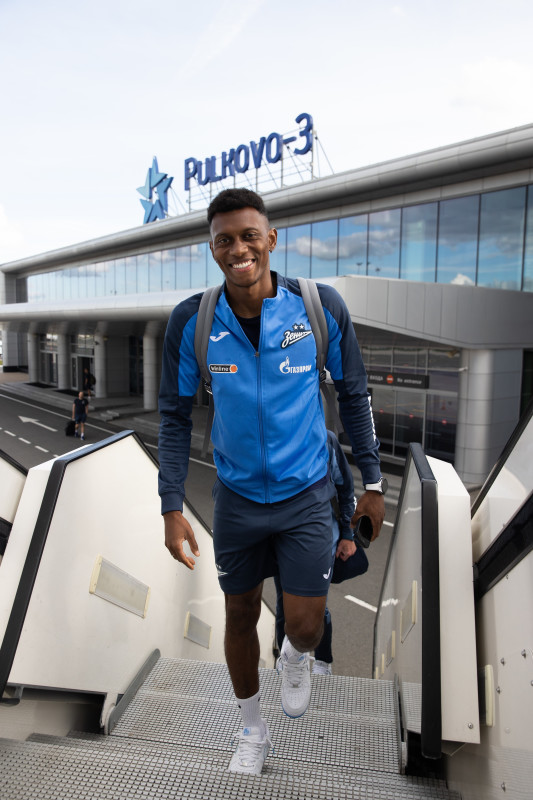 Вылет «Зенита» на матч с «Балтикой»