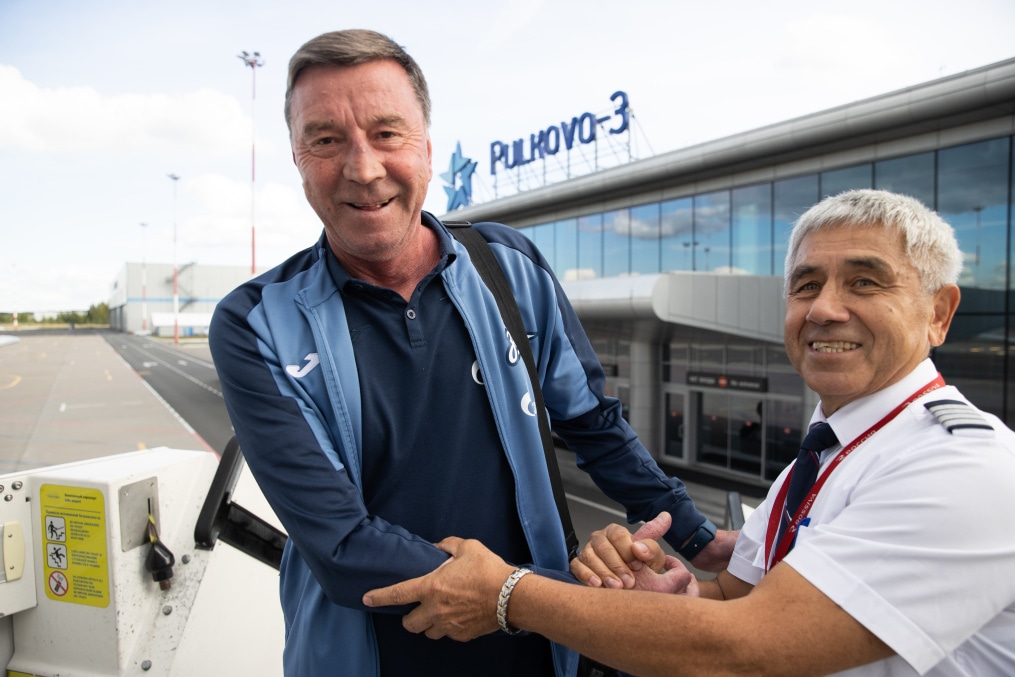 Вылет «Зенита» на матч с «Балтикой»