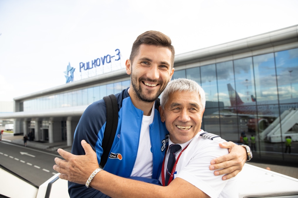 Вылет «Зенита» на матч с «Балтикой»