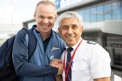 Вылет «Зенита» на матч с «Балтикой»