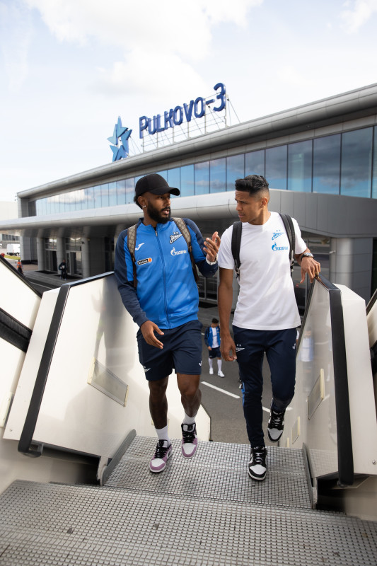 Вылет «Зенита» на матч с «Балтикой»