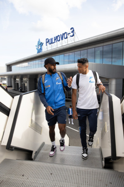 Вылет «Зенита» на матч с «Балтикой»