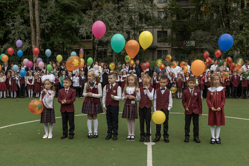 Воспитанники «Газпром»-Академии на «Дне знаний» в лицее № 95