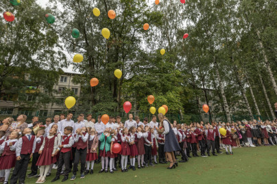 Воспитанники «Газпром»-Академии на «Дне знаний» в лицее № 95