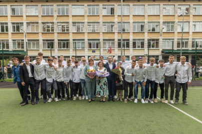 Воспитанники «Газпром»-Академии на «Дне знаний» в лицее № 95