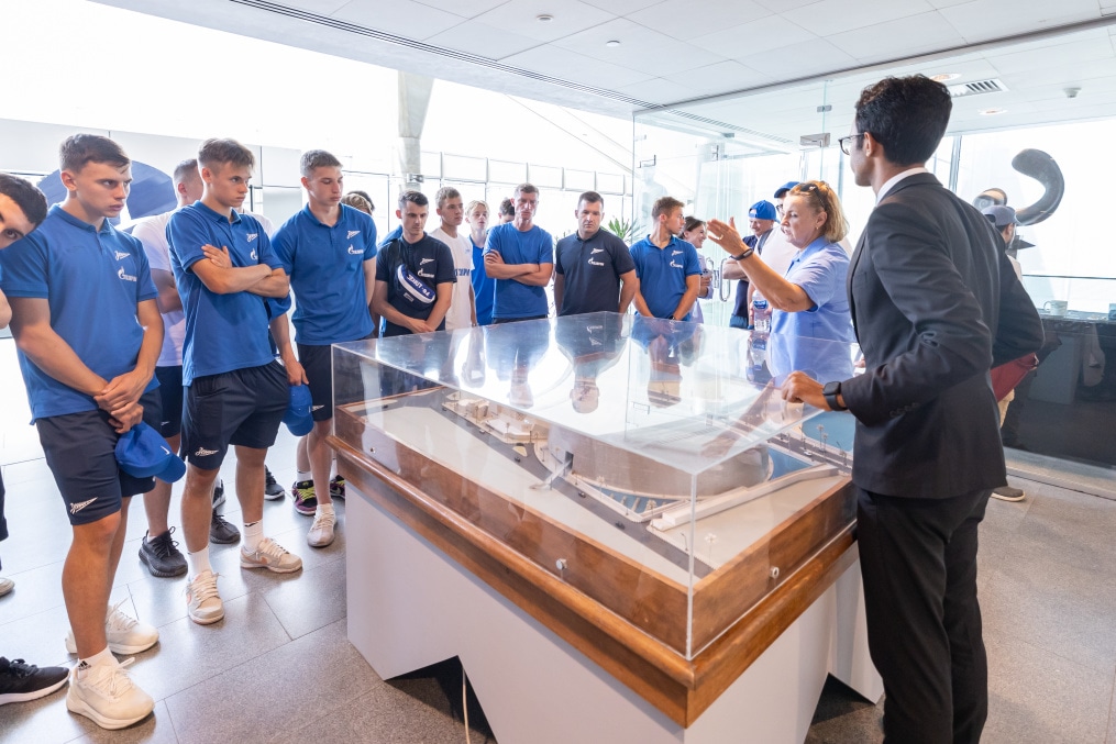 Экскурсия молодежной команды «Зенит» в Александрии