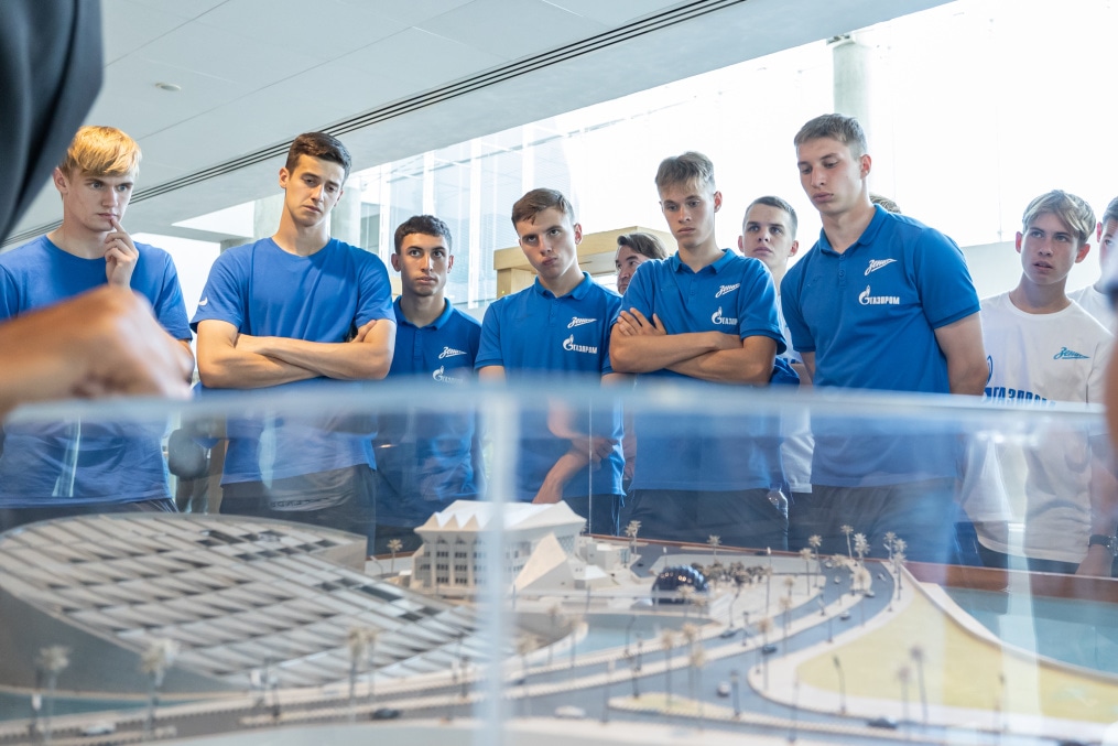 Экскурсия молодежной команды «Зенит» в Александрии