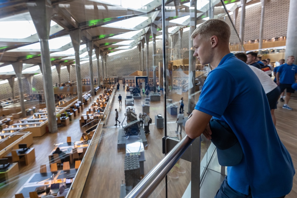 Экскурсия молодежной команды «Зенит» в Александрии