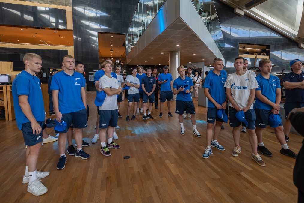 Экскурсия молодежной команды «Зенит» в Александрии