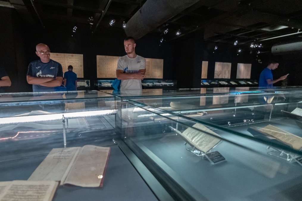 Экскурсия молодежной команды «Зенит» в Александрии