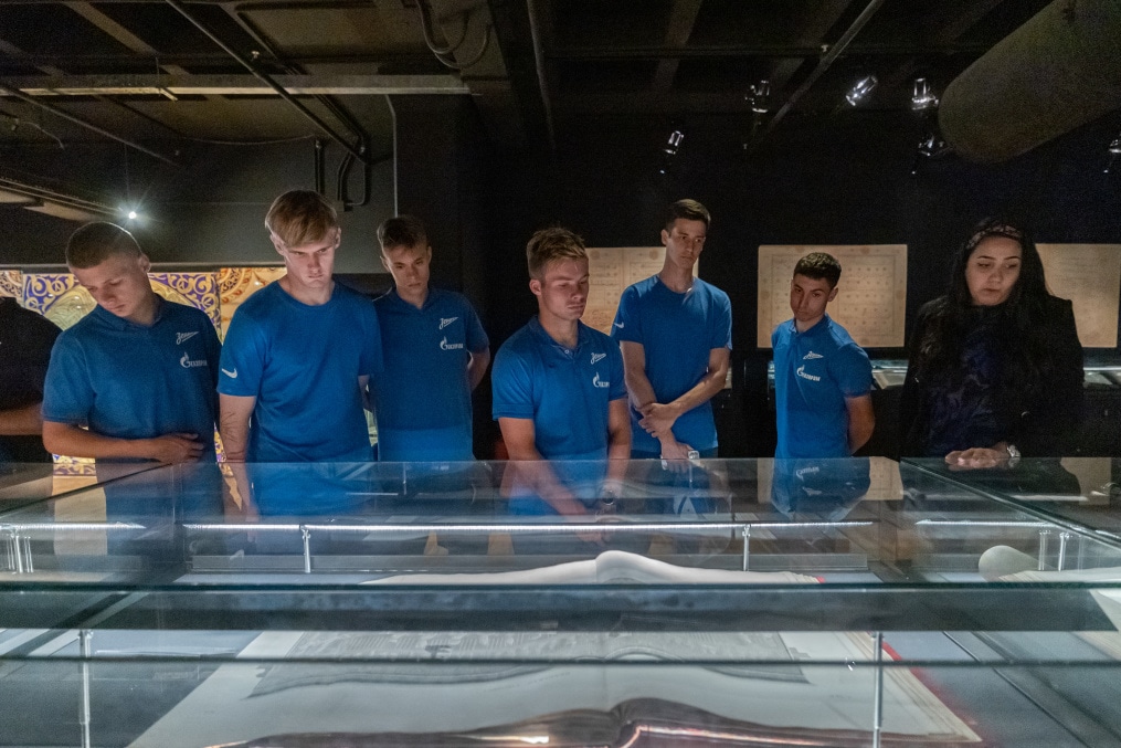 Экскурсия молодежной команды «Зенит» в Александрии