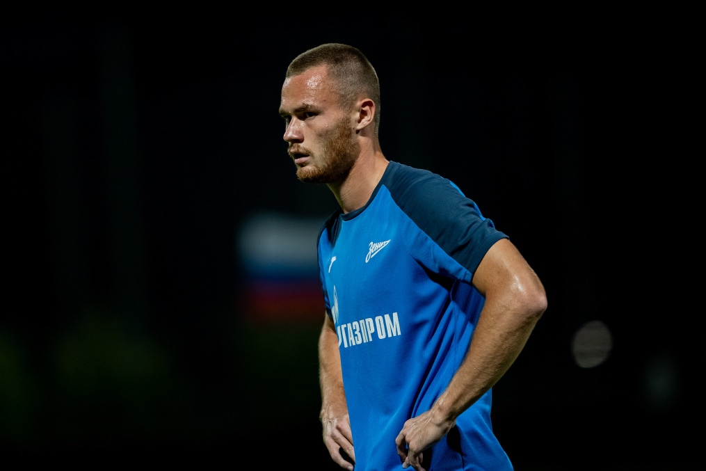 Тренировка молодежной команды «Зенит» перед матчем с ФК «Аль-Иттихад»