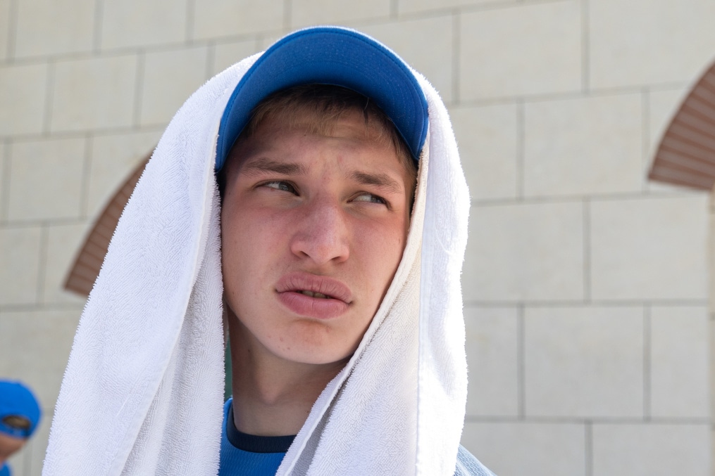 Выходной молодежной команды «Зенит» в аквапарке Александрии