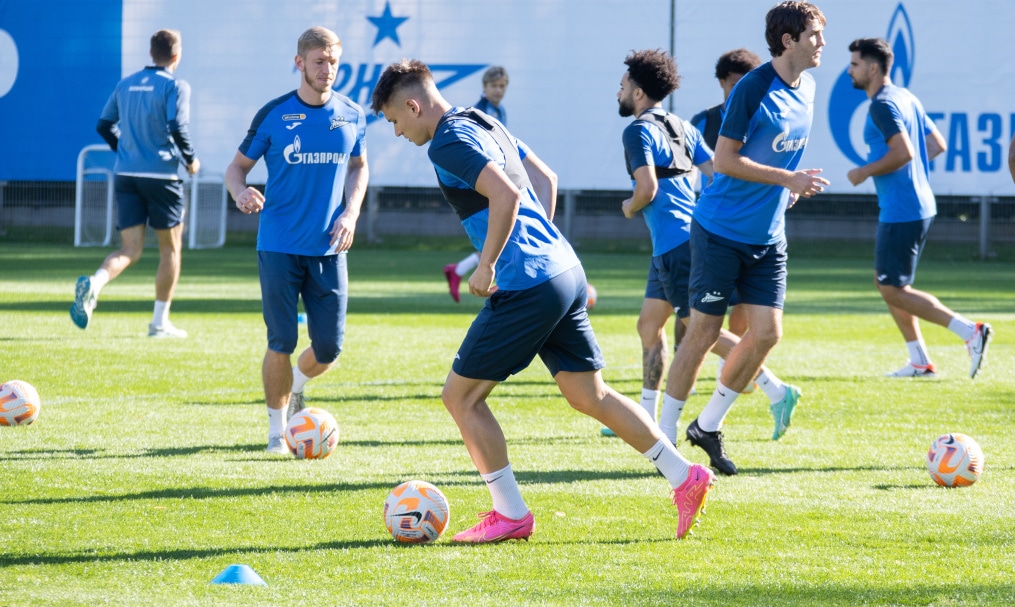 Открытая тренировка «Зенита» перед матчем с «Локомотивом»