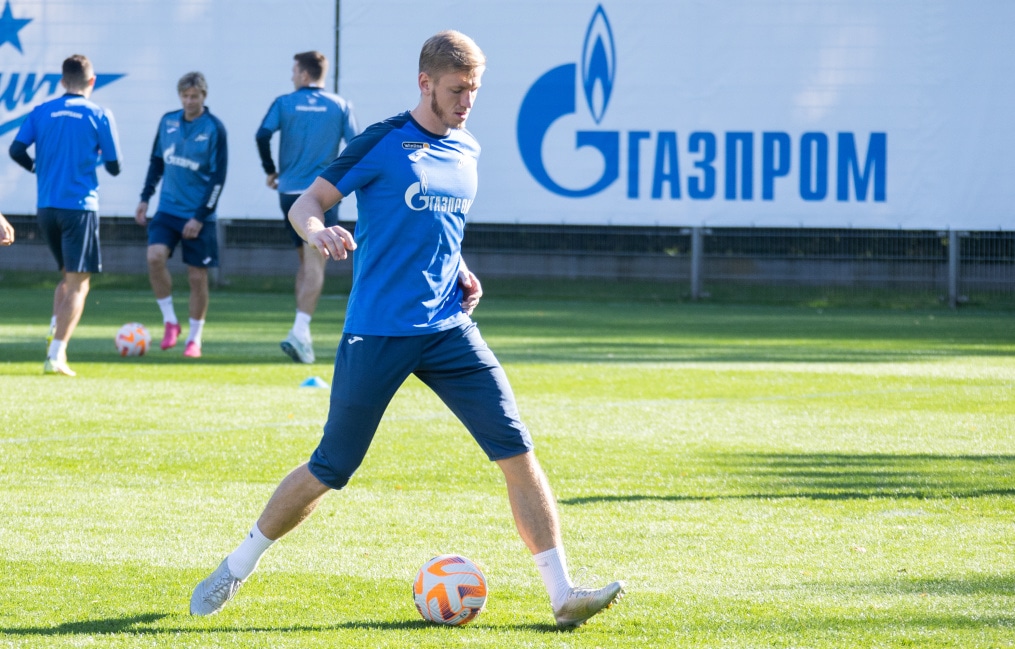 Открытая тренировка «Зенита» перед матчем с «Локомотивом»