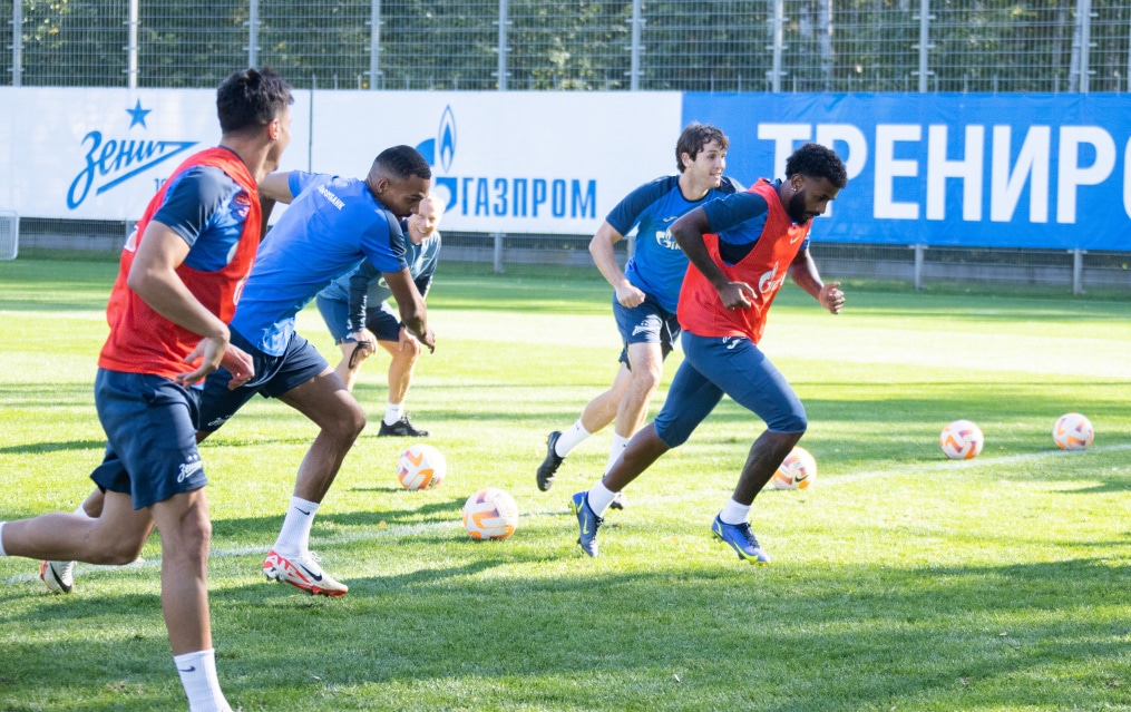 Открытая тренировка «Зенита» перед матчем с «Локомотивом»