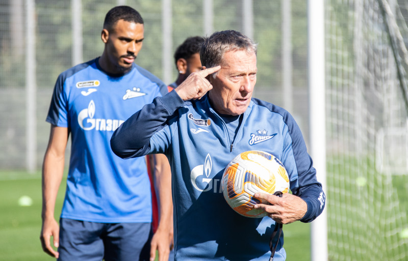 Открытая тренировка «Зенита» перед матчем с «Локомотивом»