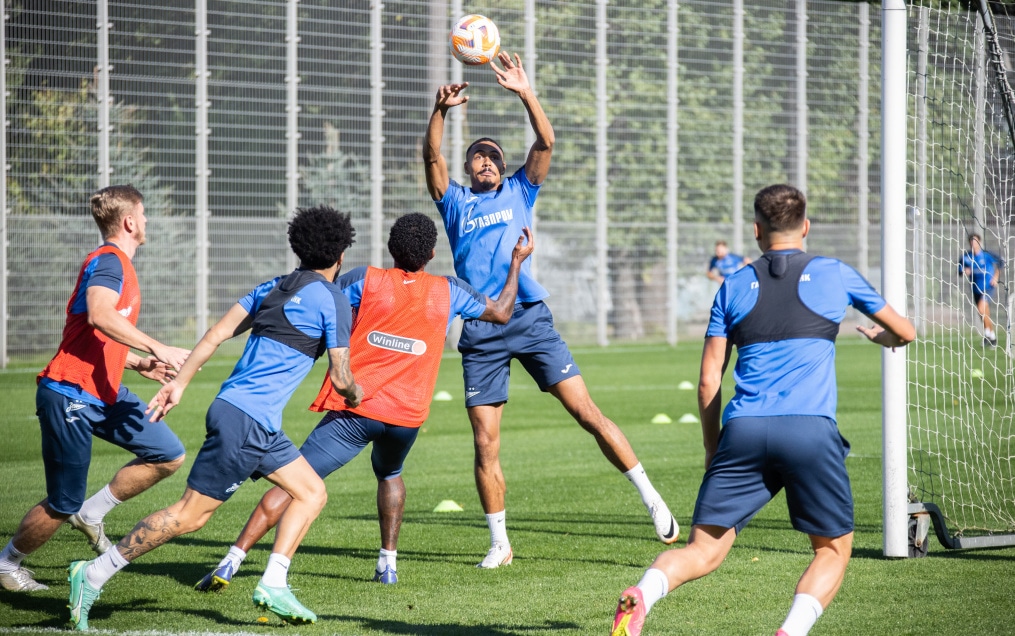 Открытая тренировка «Зенита» перед матчем с «Локомотивом»