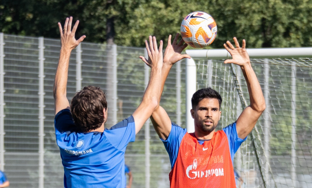 Открытая тренировка «Зенита» перед матчем с «Локомотивом»