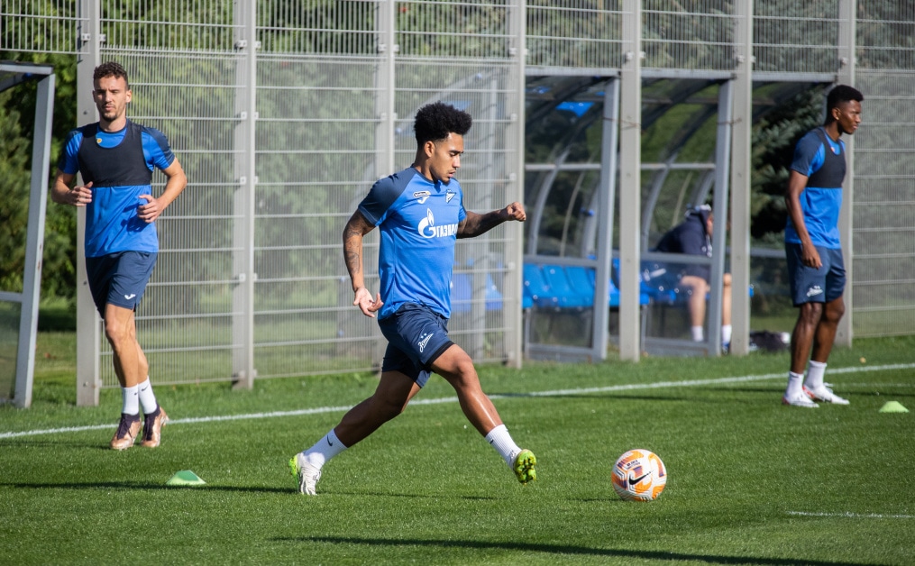 Открытая тренировка «Зенита» перед матчем с «Локомотивом»