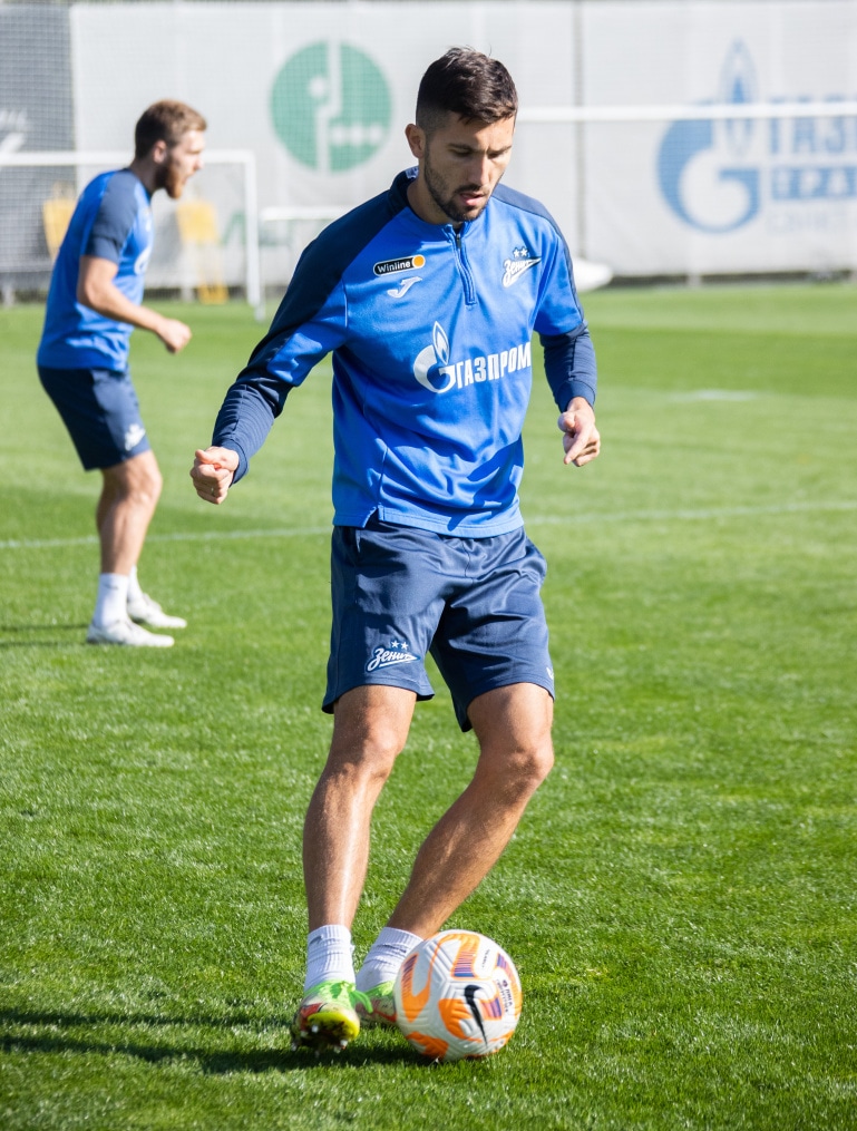 Открытая тренировка «Зенита» перед матчем с «Локомотивом»