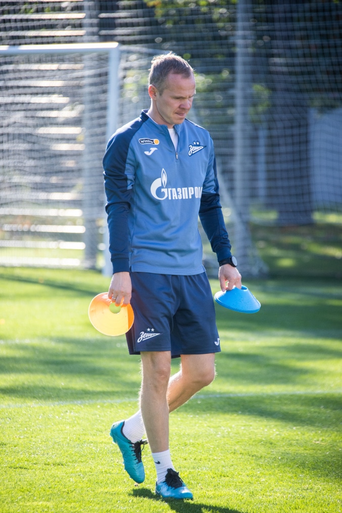 Открытая тренировка «Зенита» перед матчем с «Локомотивом»
