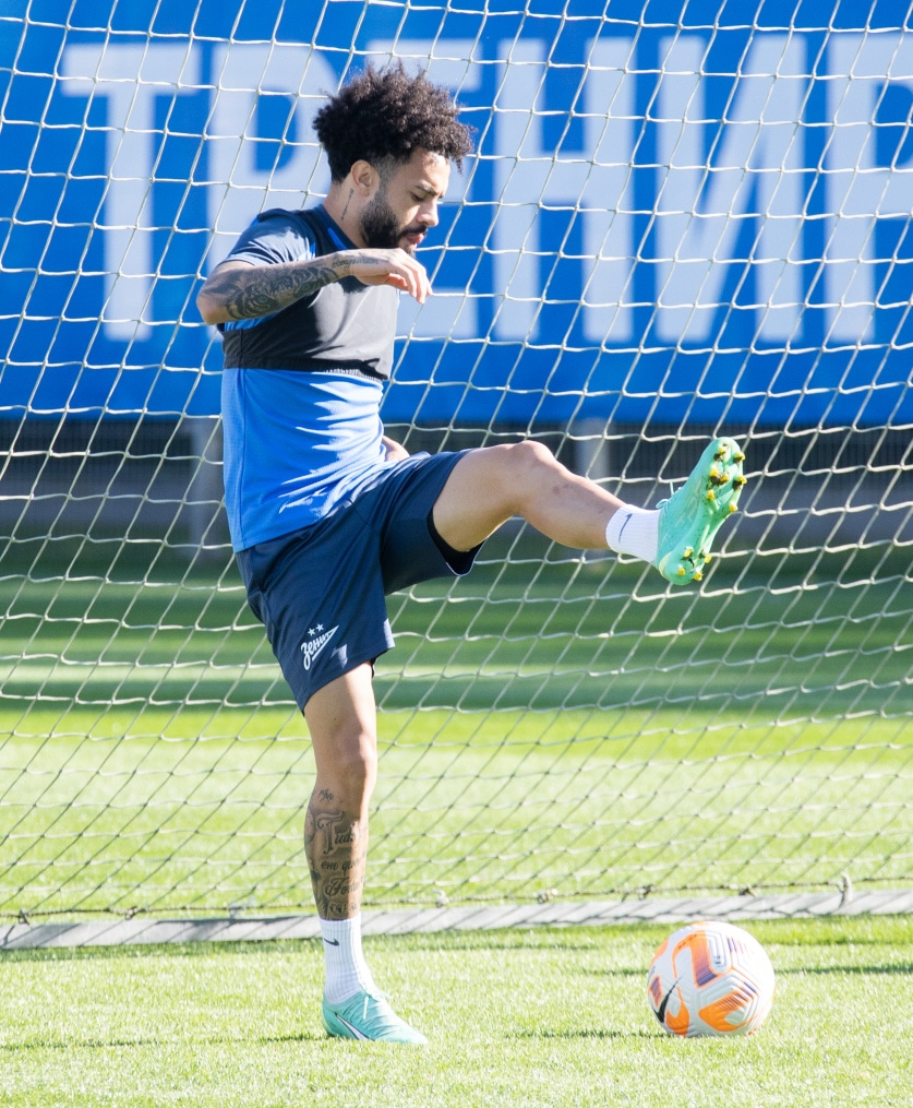 Открытая тренировка «Зенита» перед матчем с «Локомотивом»