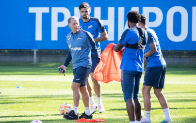 Открытая тренировка «Зенита» перед матчем с «Локомотивом»