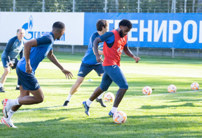Открытая тренировка «Зенита» перед матчем с «Локомотивом»