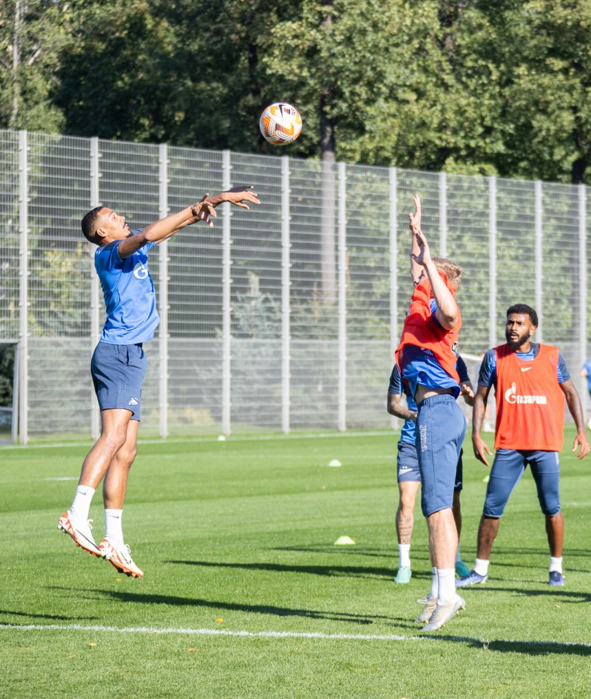 Открытая тренировка «Зенита» перед матчем с «Локомотивом»