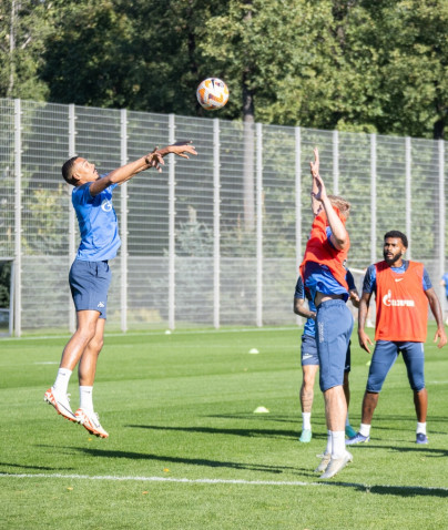 Открытая тренировка «Зенита» перед матчем с «Локомотивом»