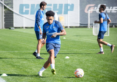 Открытая тренировка «Зенита» перед матчем с «Локомотивом»